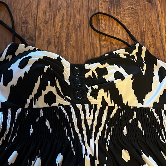 Aztec/animal style print dress - Picture 2 of 4